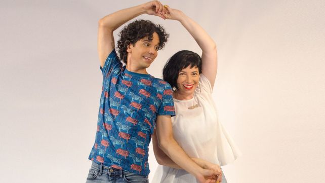 Fito Hernández y Xóchitl Galán.