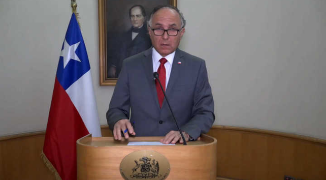 El ministro de Relaciones Exteriores de Chile