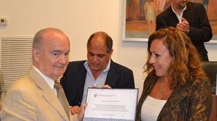 Jorge Taverna Irigoyen fue distinguido como “Santafesino Destacado”