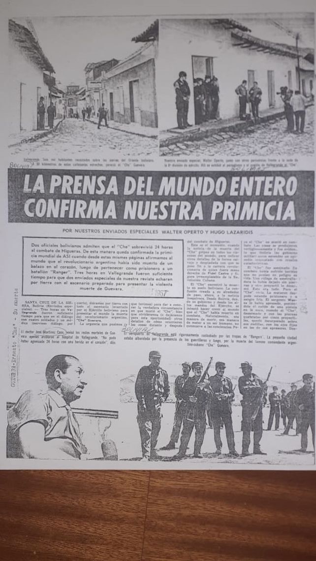 El escape de película del periodista formado en Rosario que descubrió el fusilamiento del Che Guevara