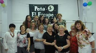Una peña donde todo es de “ellas”