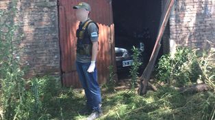 Una exnovia de los fugitivos le dio asilo en un galpón rural de San Carlos