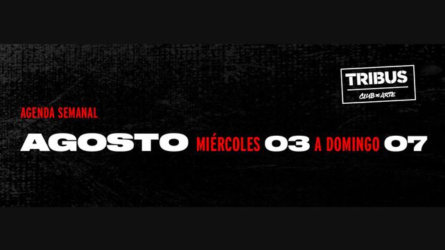 Agenda semanal de Tribus Club de Arte