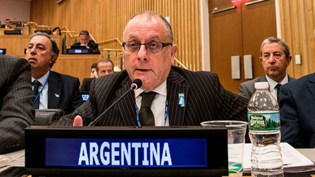 Naciones Unidas. El canciller argentino Jorge Faurie.