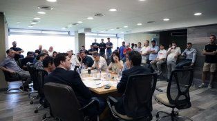Las primeras palabras de Costantino como presidente de San Lorenzo