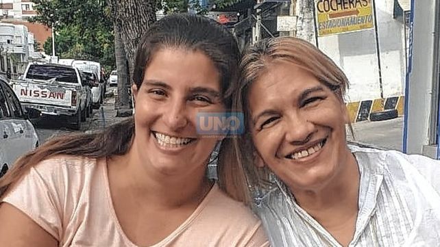 Trasplante renal. Luciana y Silvia son amigas.