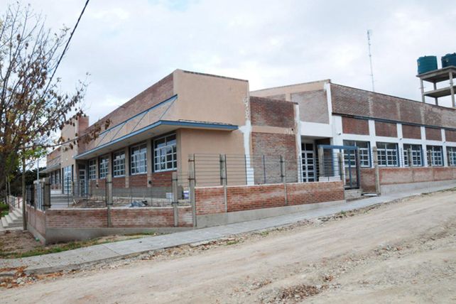 Avanzan las obras de las escuela Avellaneda en Aldea Brasilera