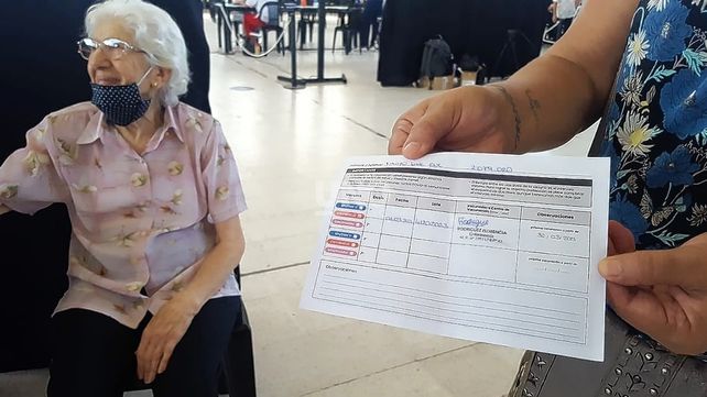 El operativo se realizó en la Esquina Encendida.