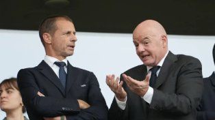 La UEFA amenazó con un boicot a la FIFA si Infantino mantiene su plan