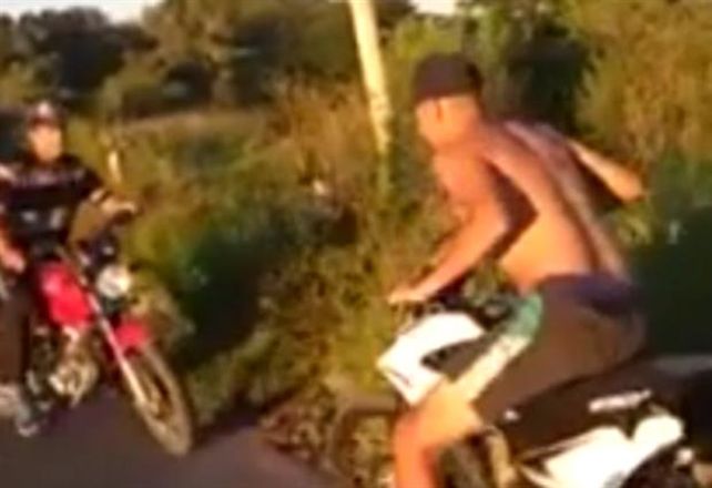 Las imágenes del hecho las divulgó un allegado a la víctima