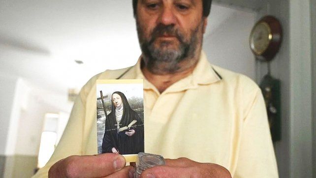 Claudio Perusini se curó de un ACV. El milagro que se le atribuye a Mama Antula y que permitirá que sea declarada santa este domingo