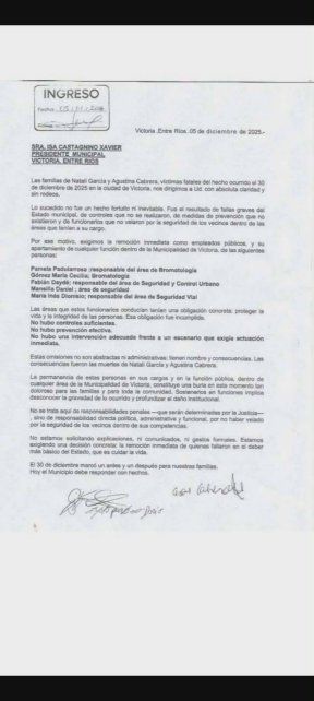 Victoria: habrá una marcha de antorchas para pedir Justicia por las mujeres