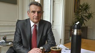El jefe de Gabinete, Agustín Rossi, es el candidato a vicepresidente en la fórmula que encabeza Sergio Massa.