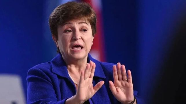 La presidenta del Fondo Monetario Internacional (FMI)