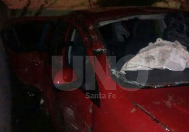 Seis personas resultaron heridas en un choque en Monte Vera