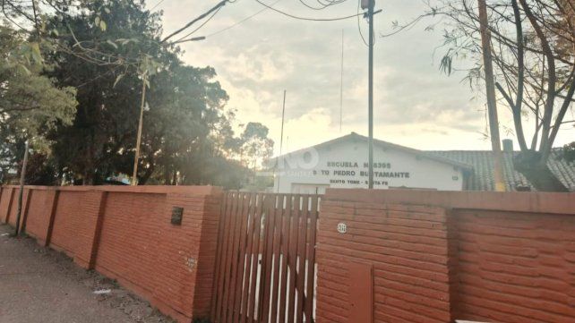 La escuela Pedro Bustamente de la ciudad de Santo Tomé&nbsp;
