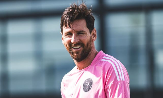 Lionel Messi se prepara para la segunda presentación de Inter Miami en el Mundial de Clubes.