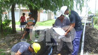 Inauguraron la nueva red de agua para Santa Rosa de Lima