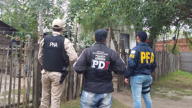 Arrestaron a miembros de una banda narcocriminal del norte santafesino