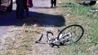 Violento choque con la muerte de un ciclista en la ruta nacional autovía 19