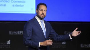 En baja. Leandro Cuccioli, director de la AFIP, presentó los resultados de la recaudación de octubre.