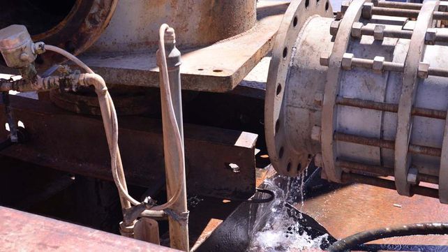 Se rompió una bomba de agua en la Toma Nueva de Paraná