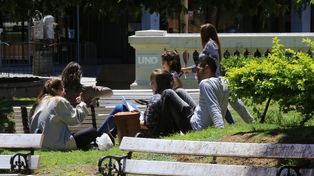 En Paraná los días están ideales para disfrutar al aire libre. Foto UNO&nbsp; Diego Arias.&nbsp;
