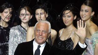 El dise&ntilde;ador Giorgio Armani ya est&aacute; pensando en qui&eacute;n ser&aacute; su sucesor