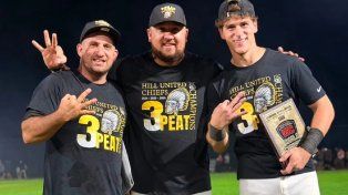 Los paranaenses Motroni, Peker y Biondi fueron campeones en Mundial ISC con los Chiefs