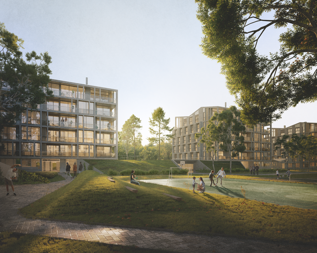 El proyecto de Arboria, en Fisherton.
