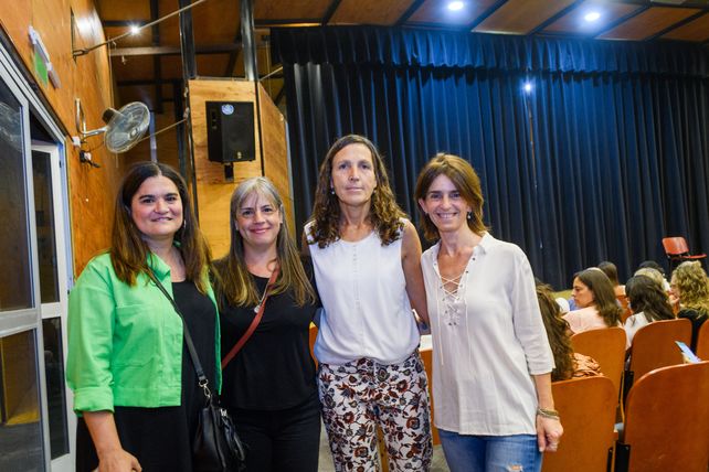 Betiana Guerrini, Verónica Pacin, Anabela Tiezzi y Viviana Figueras.
