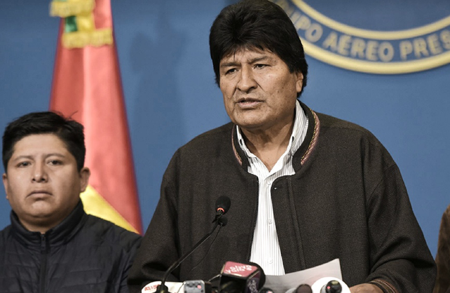 México concede asilo político a Evo Morales