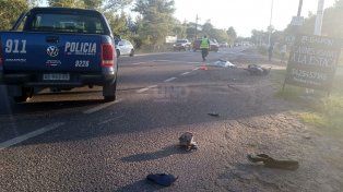 El 47% de las víctimas fatales en siniestros viales durante el año pasado viajaban en moto