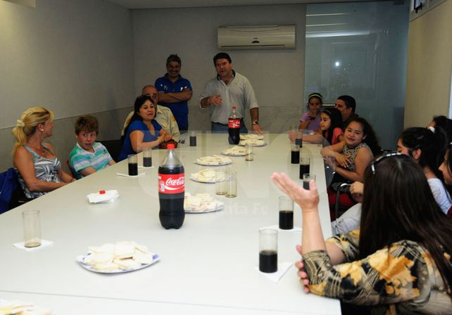 El sindicato de camioneros brindó un momento especial en su sede