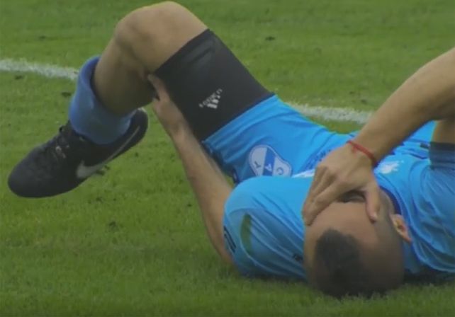 Una espeluznante lesión en Temperley-San Martín de San Juan que la TV prefirió no repetir