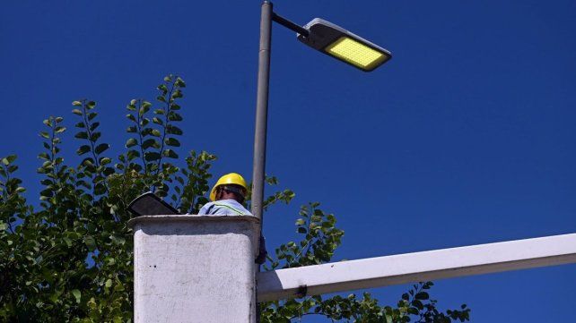 El plan de iluminación que lleva a cabo la Municipalidad junto a una UTE privada