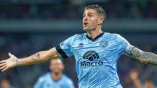 Con gol de Pablo Vegetti sobre el final, Belgrano le ganó a Central.