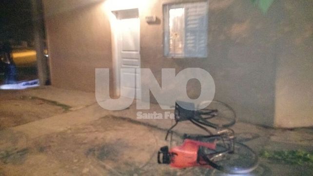 Escena del crimen. En esa bicicleta