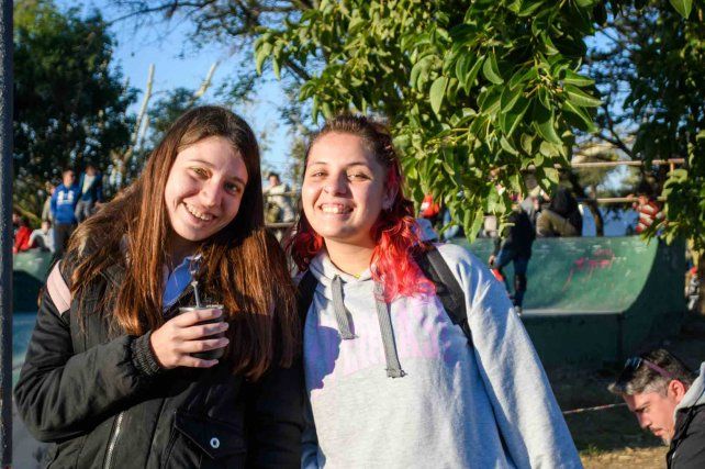 Valentina Cefarelli y Valentina Zabala