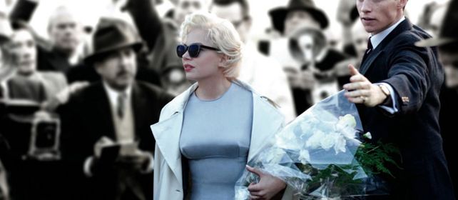 La actriz Michelle Williams se ve glamorosa y radiante encarnando al gran mito