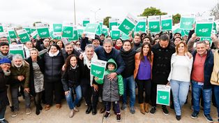 El equipo Jatón cerró la campaña en la ciudad de Santa Fe