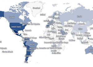 Un mapa interactivo permite conocer donde vive la gente que tiene tu mismo apellido