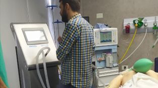 Hasta ahora 250 pacientes necesitaron el uso del respirador