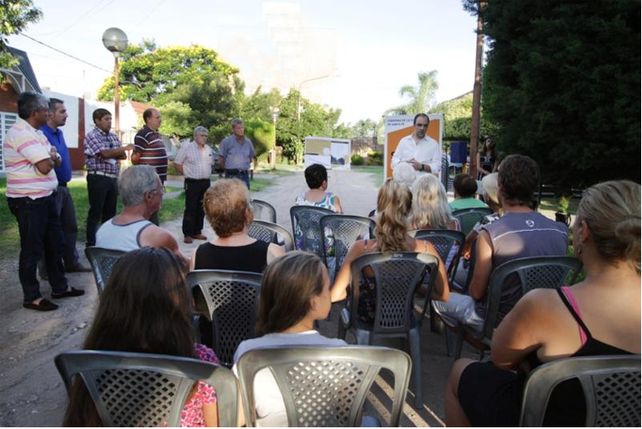 Se realizará otra obra de pavimento articulado en barrio Barranquitas