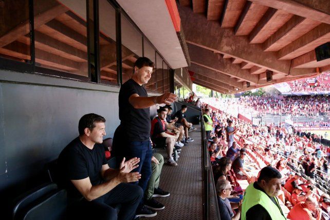 Mauricio Pochettino estuvo en el Coloso.
