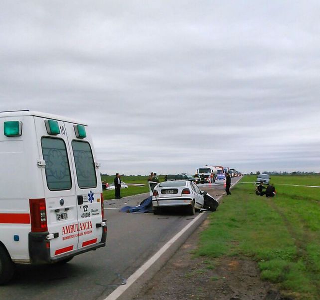 Un hombre falleció en un choque frontal sobre la ruta nacional 34