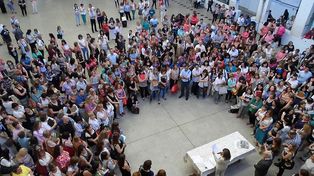 Gran concurrencia de docentes a las pruebas del concurso de acsensos