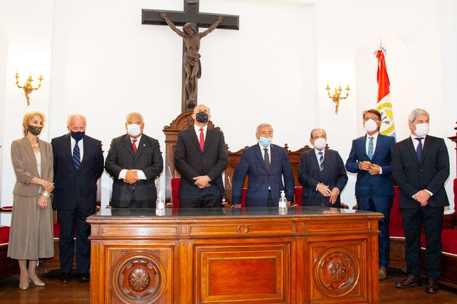 Rafael Gutiérrez inauguró en Santa Fe el año Judicial 2022