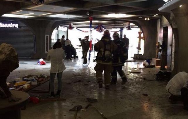 El atentado sucedió en la estación Escuela Militar del metro de Santiago de Chile. (Foto: @vcastilloponce)