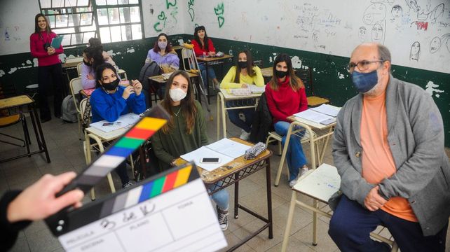 La película fue filmada en la escuela Gurruchaga.